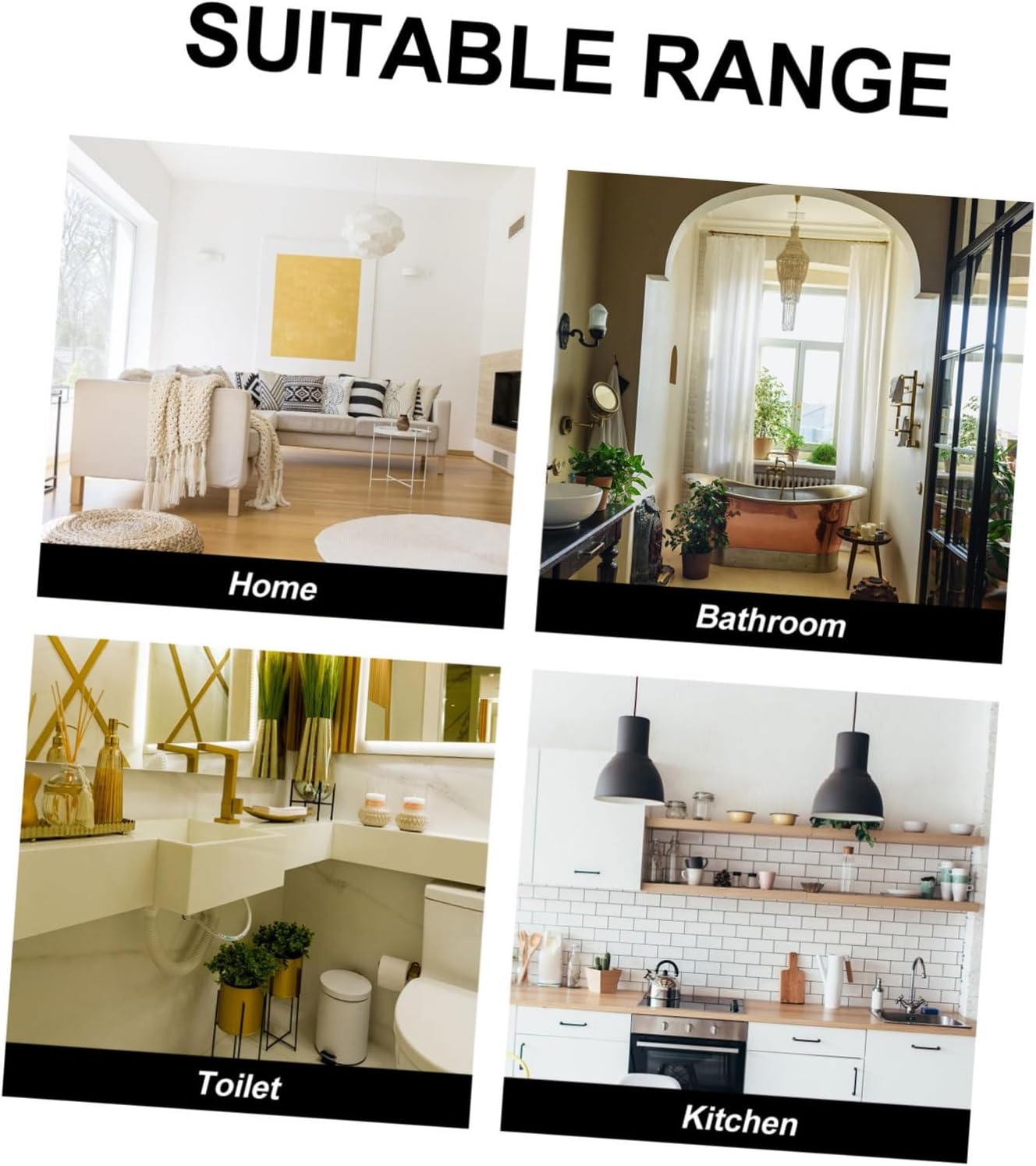 DOITOOL Sets Sofa Bed Couch Riser Furniture Risers for Sofa Bed Fridge Table Chair Made of Carbon Steel Easy to Install Pcs