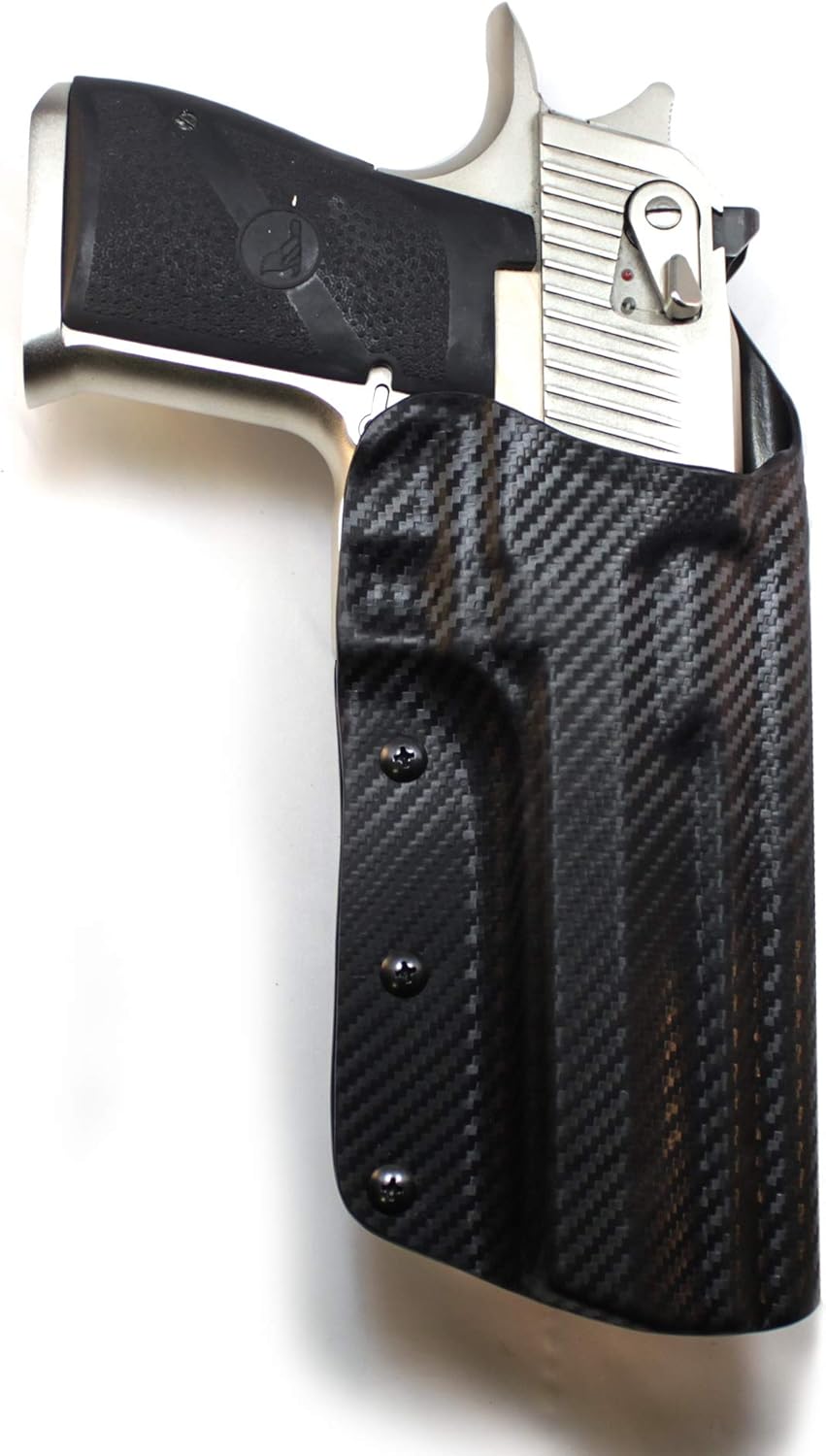 GMI Holsters: Desert Eagle Demon Holster - OWB Kydex Carbon Fiber Holster for Desert Eagle XIX or L6