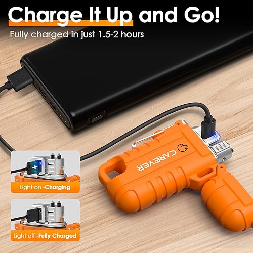 Miniatura 6 de Encendedor eléctrico para mujeres y hombres, paquete de 2 regalos para mujeres, hombres y adultos, recargable por USB, encendedores de velas de