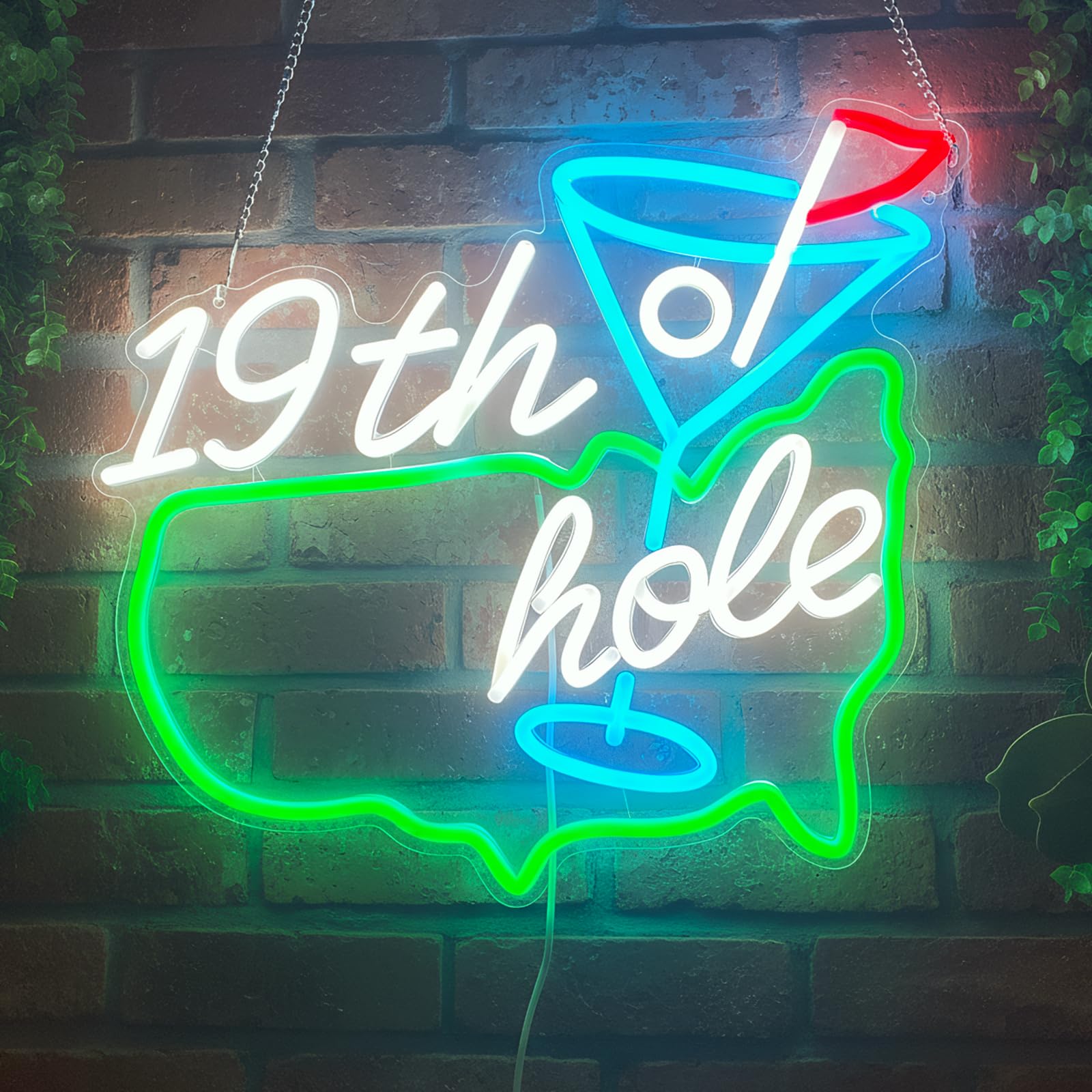 Zontruxe Golf Neon Sign for Wall Decor, Dimmable LED Golf Wall