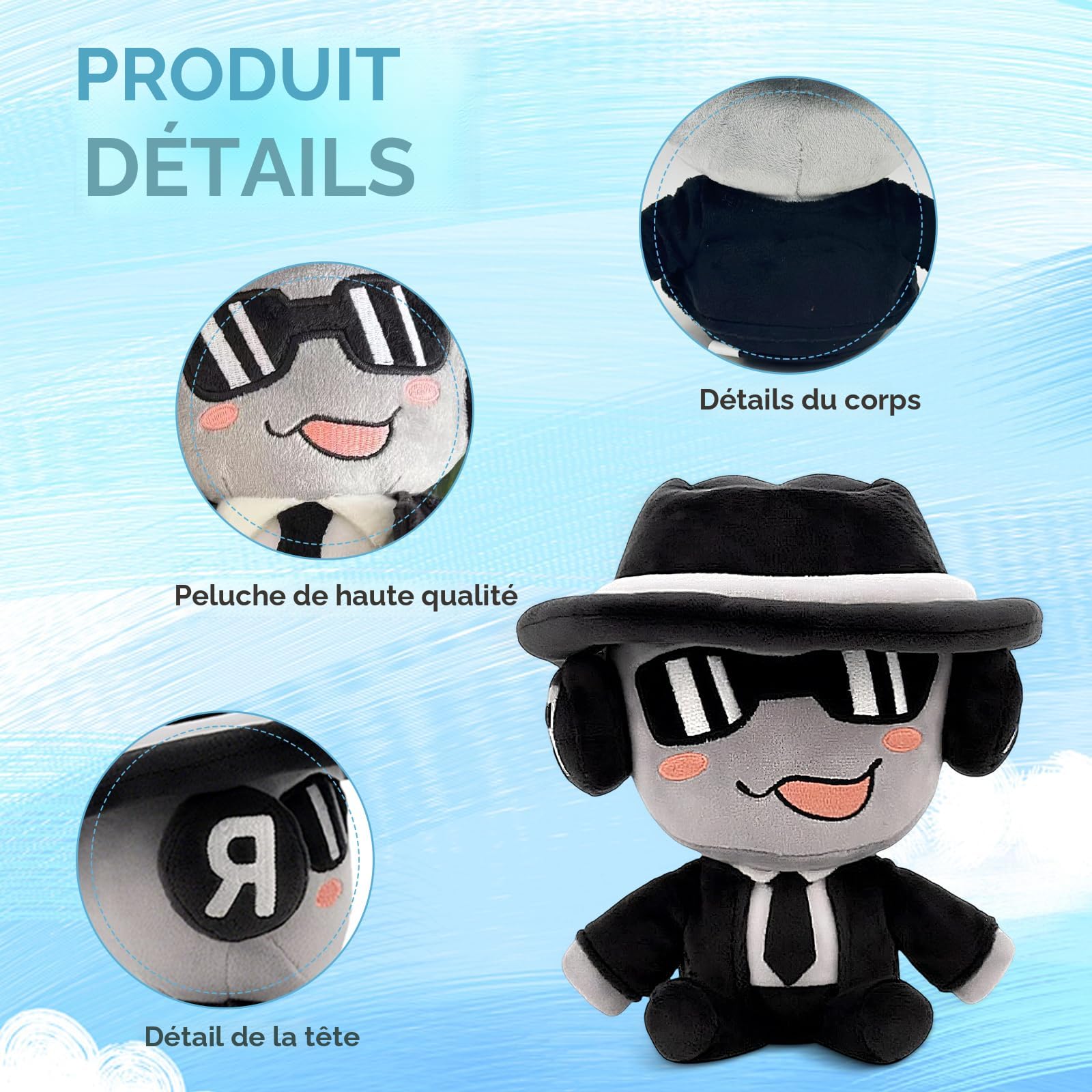 KUKUShining Forsaken Chance Peluche, Adorable Animal en Peluche Personnages de Jeu Charman TS for Collectionneurs et Fans de Jeux Vidéo