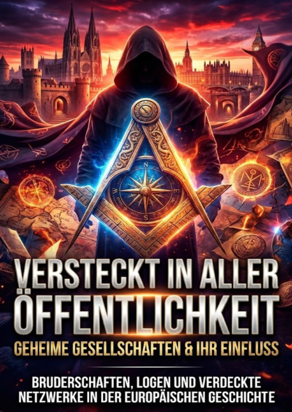 Versteckt in aller Öffentlichkeit: Geheime Gesellschaften & ihr Einfluss: Bruderschaften, Logen und verdeckte Netzwerke in der europäischen Geschichte