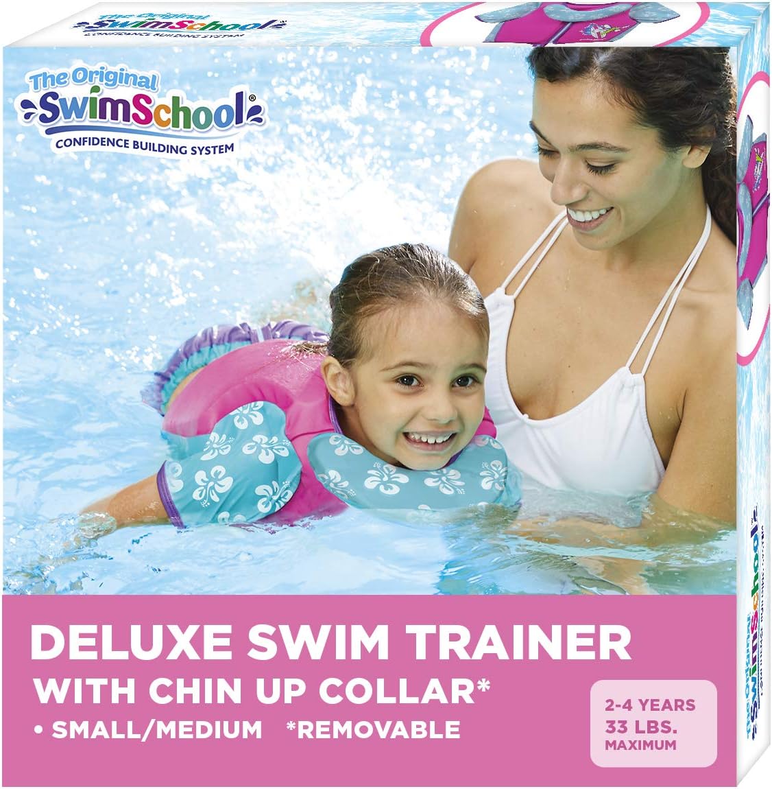 Kids Swim Trainer Vests for Toddlers Ages 2-6 โ Boys/Girls โ Multiple Colors/Styles โ Learn to Swim Floaties