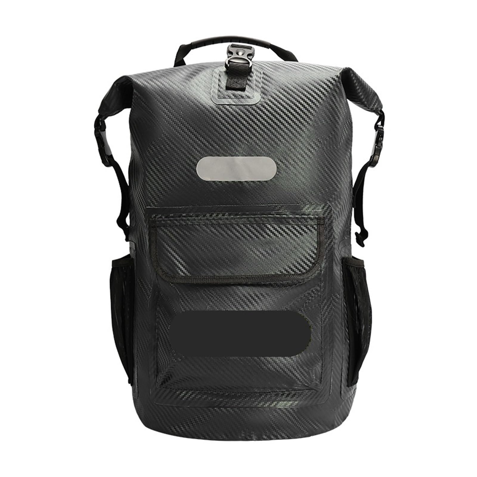 Zaino impermeabile da 25 litri for nuoto, kayak, canottaggio(Black)