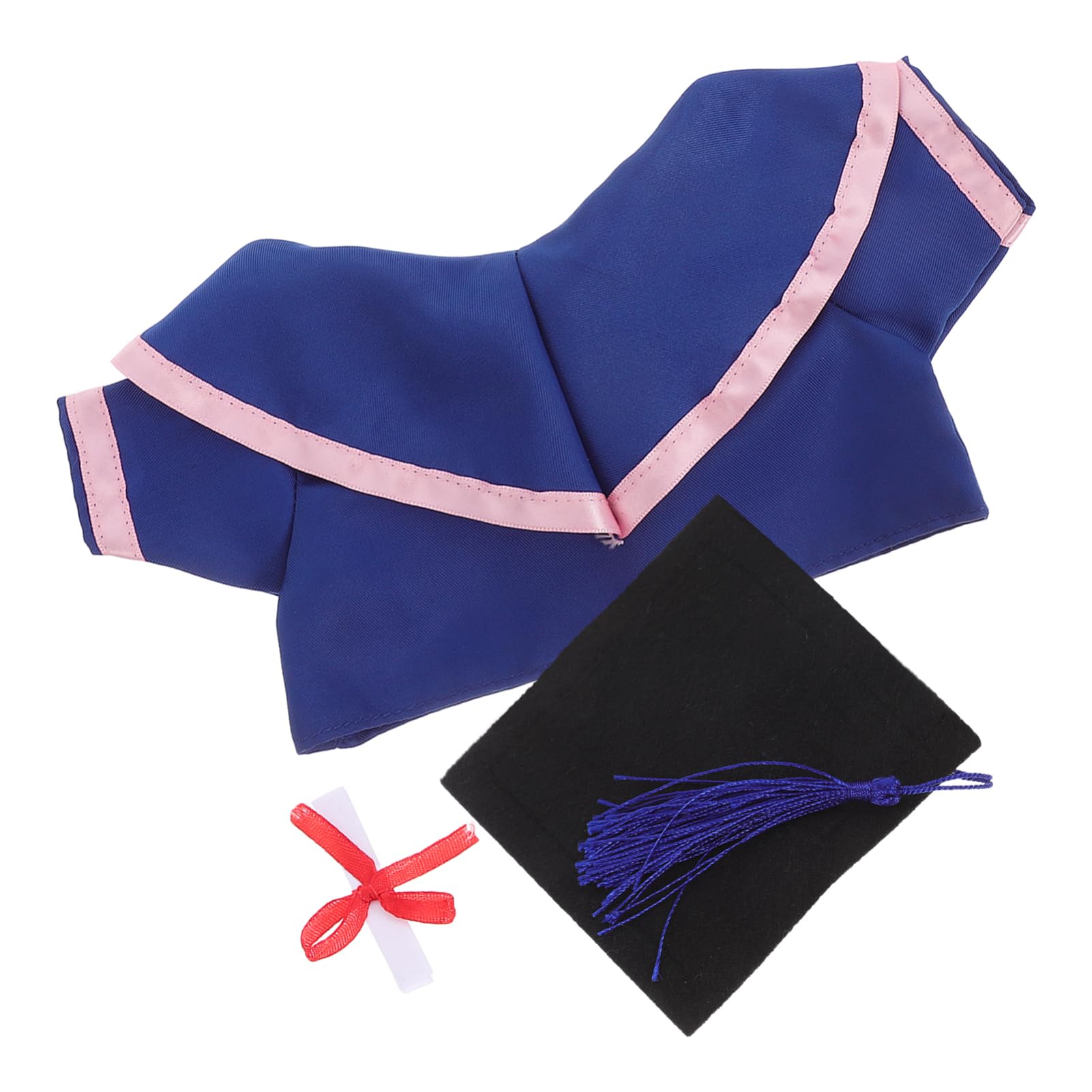 Alipis Graduation Bear Dolls Clothes Soft Materials Replaceable Doll Costumes Stylish Memorable Outfits