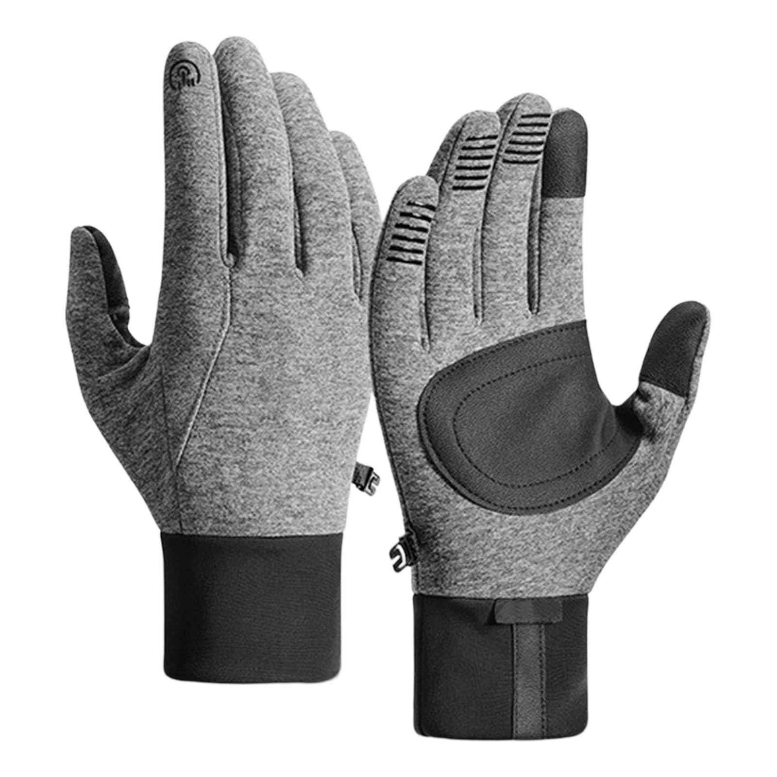 Winter Gloves Men Women Touchscreen Running Gloves Windproof Warm Work Glove Cold Weather Snow Glove for Cycling Outdoor Sports