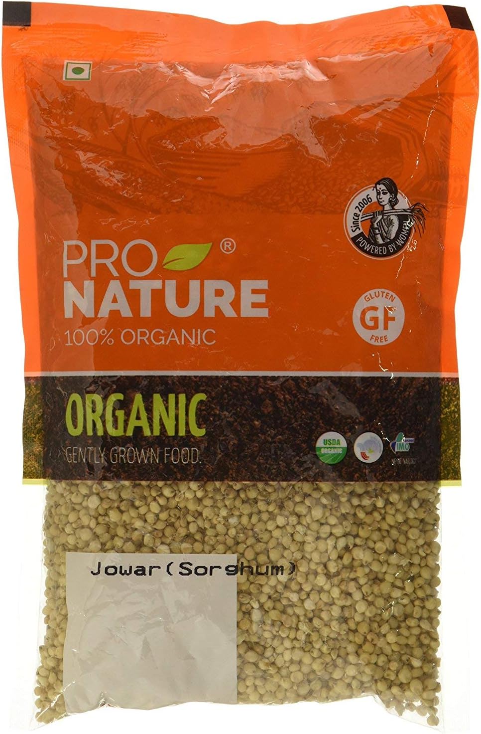 Pro Nature 100% Organic Jowar, 500 g
