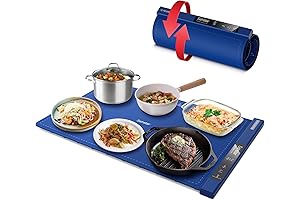 Electric Heating Tray Rollable&Portable with Full Surface Heating