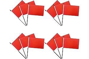 Mini Solid Hand Flags