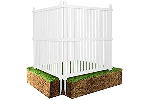 Flexible Freestanding 48"x48" Outdoor Privacy Screen