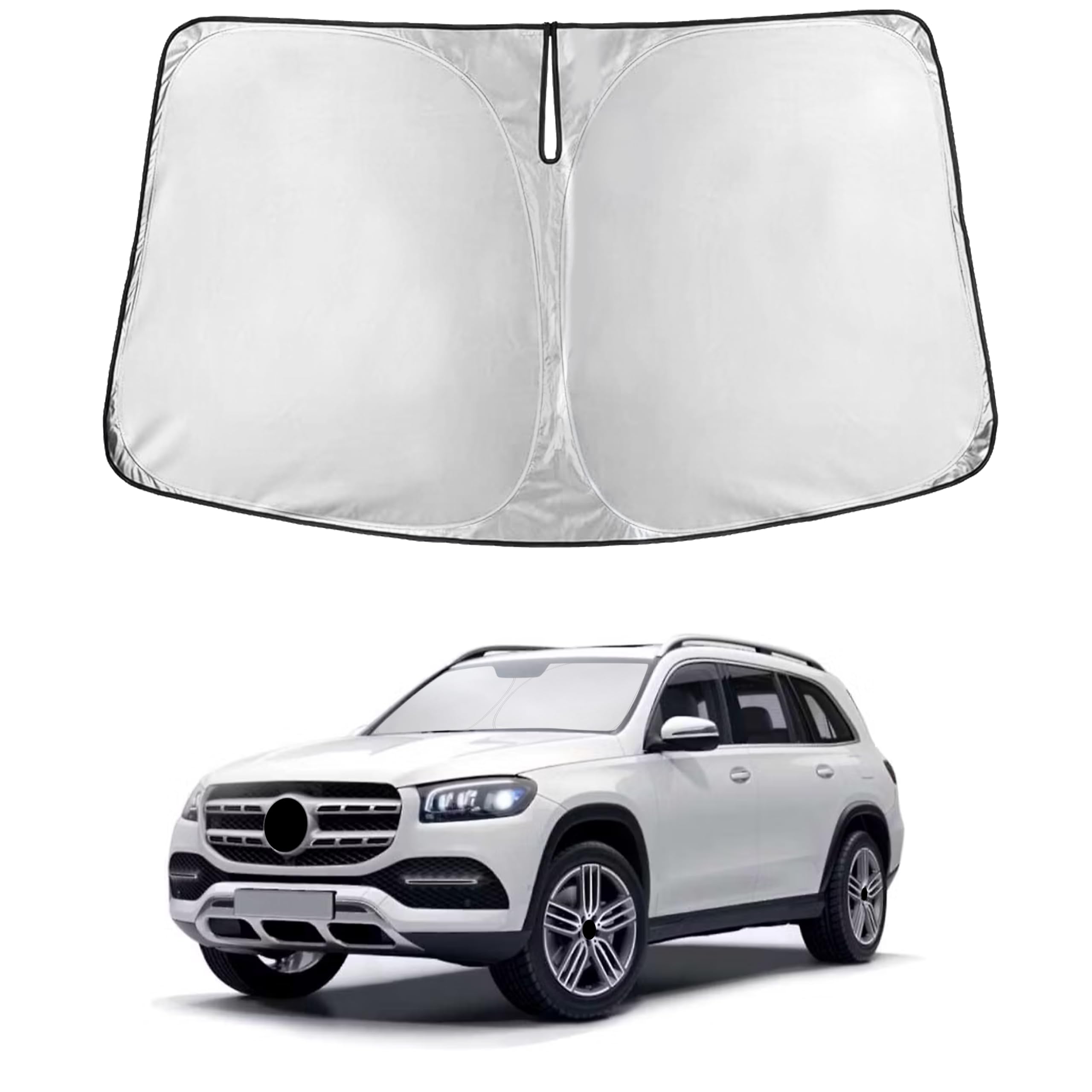 EcoNour Windshield Sunshade Compatible for Mercedes Benz 2020-2025 2026