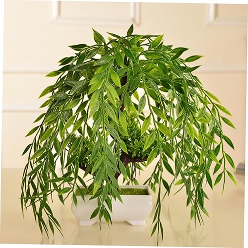 Miniatura 5 de DECHOUS 1 pieza de adornos de pino acogedores, macetas para plantas de casa, decoración de habitación, macetas de decoración de vegetación para