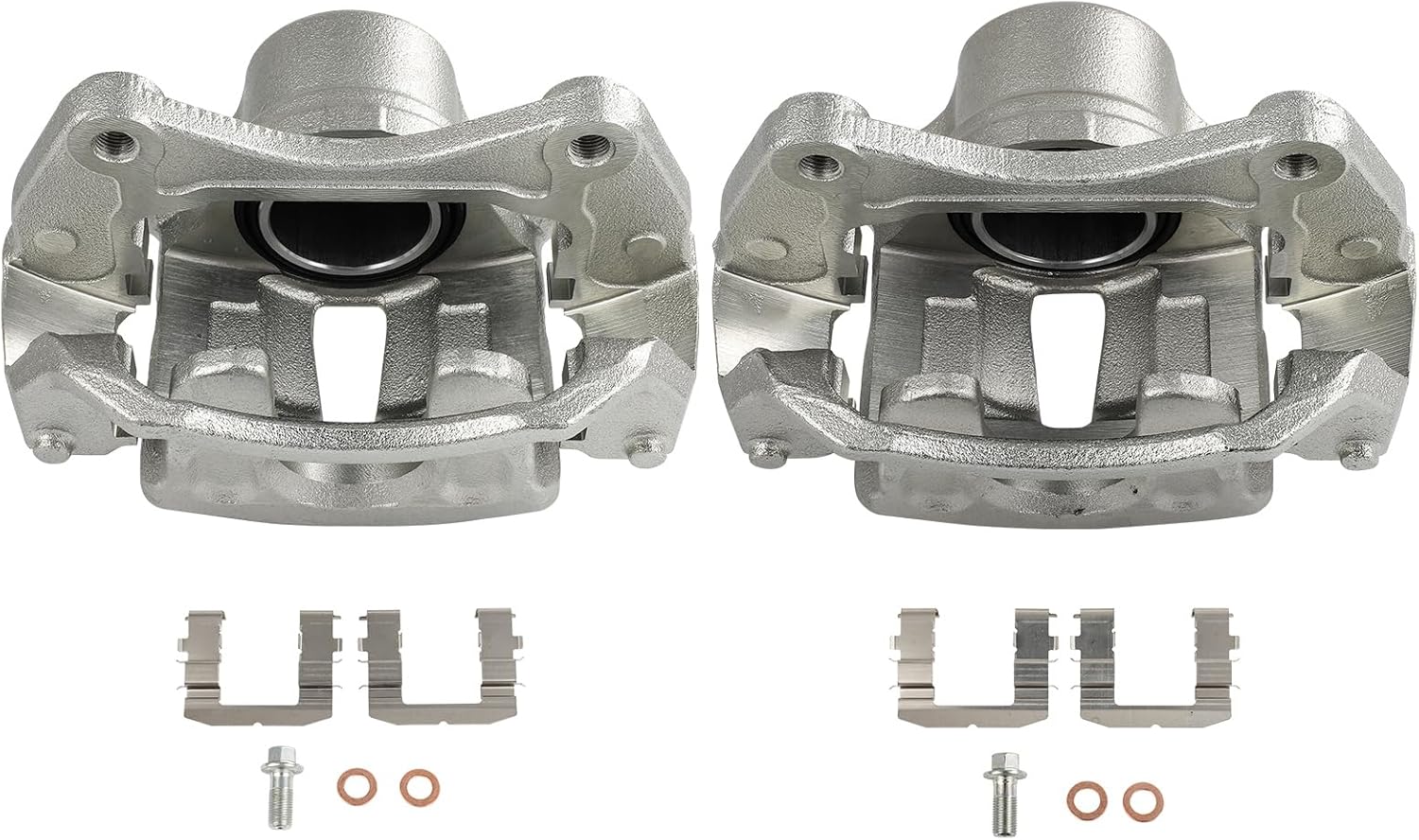 184340 184339 Front Left & Right Disc Brake Calipers Assembly w/o Bracket Compatible For Jeep 1990-2006