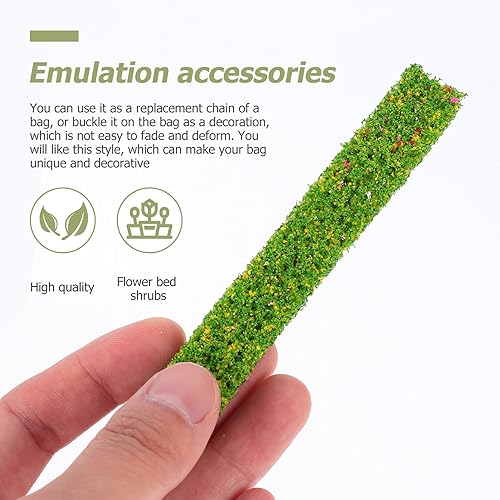 Miniatura 3 de Yardwe 3 piezas de casa de muñecas de jardín de hadas, arbustos de flores, modelos, micropaisaje, vegetación, ornamento para decoración de casa de