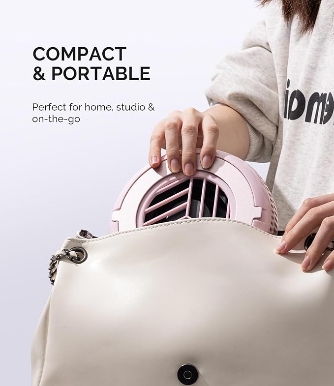 MelodySusie Colector de Polvo para Uñas Portátil HProA Rosa miniatura 8