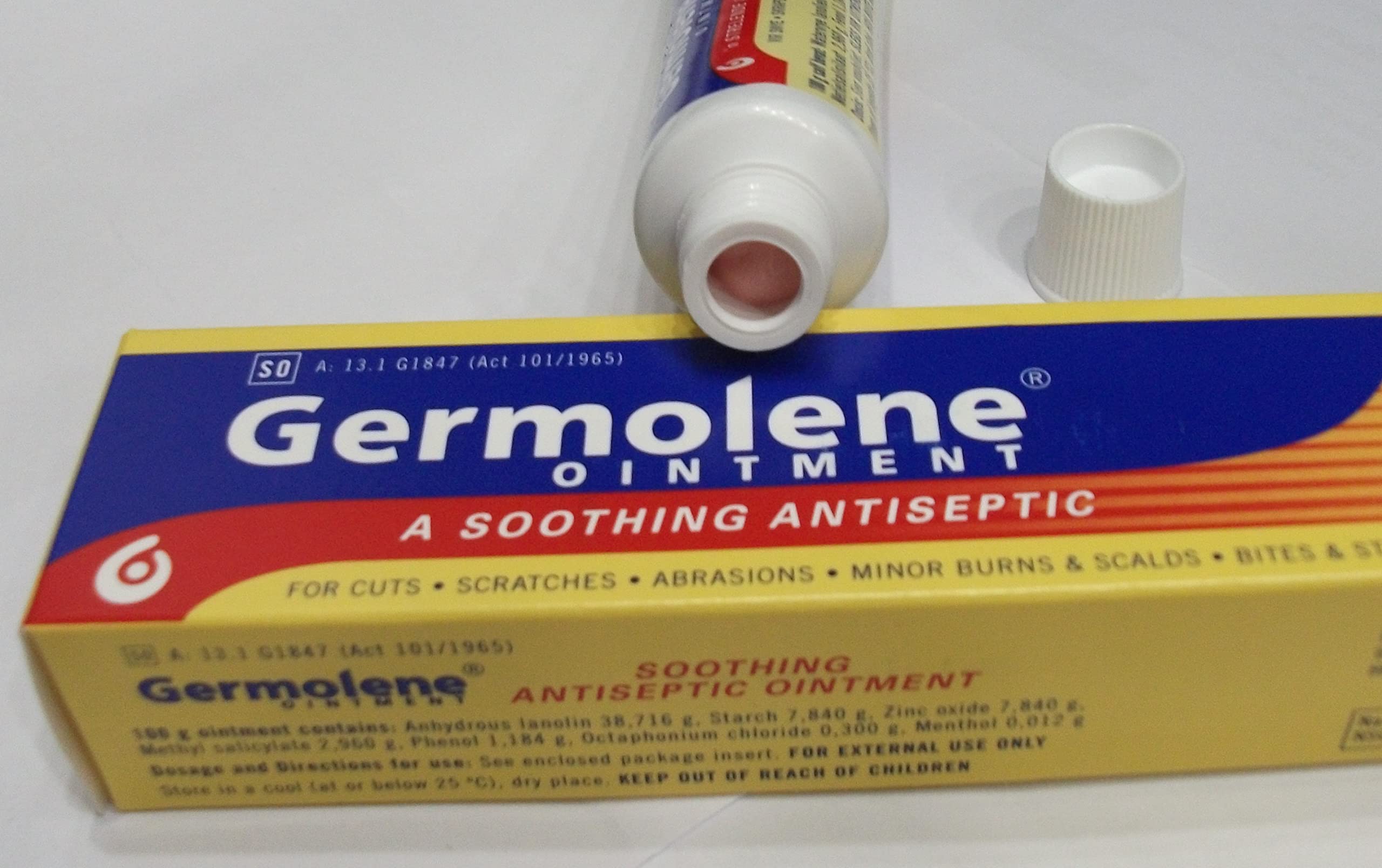 Buy Germolene Pink Antiseptic/Analgesic Ointment 50g Tube. (Expiry Oct