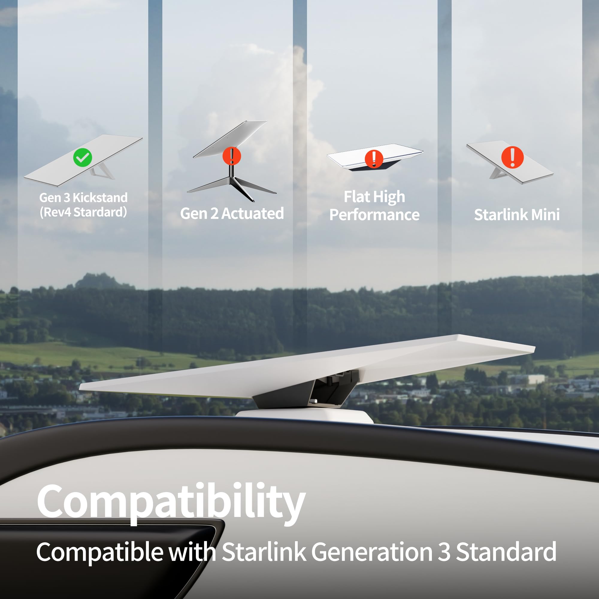 Amazon | Starlink 標準モビリティマウント Starlink Gen 3 標準