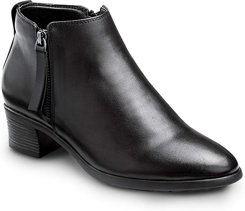 Miniatura 2 de SR Max Reno, zapatos de trabajo para mujer, color negro, estilo demi, puntera suave y resistente