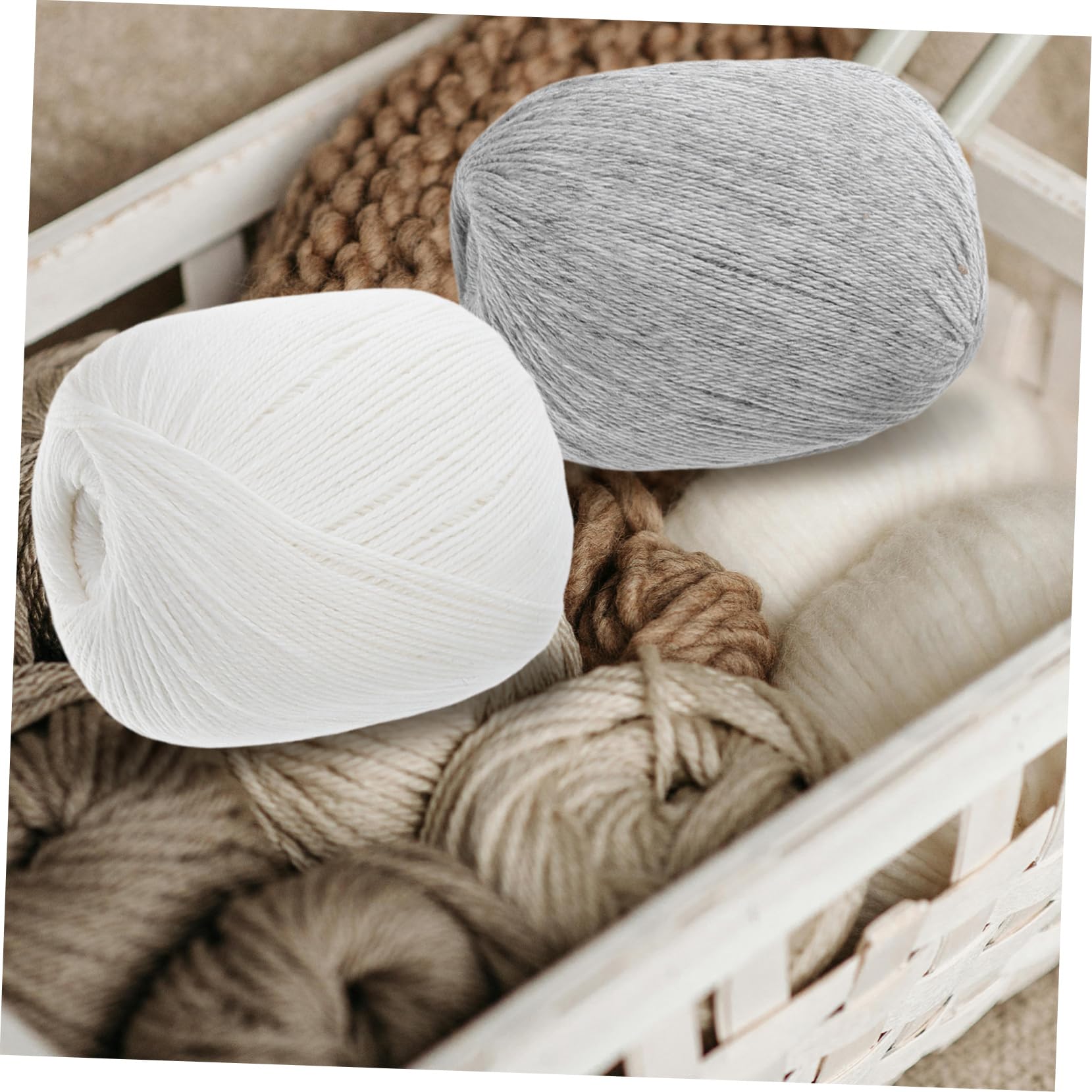 jojofuny Gomitoli di Lana Cashmere Intrecciata Mano Filato per Maglieria e Uncinetto Adatto Sciarpe Cappelli Maglioni e Altri Progetti Creativi
