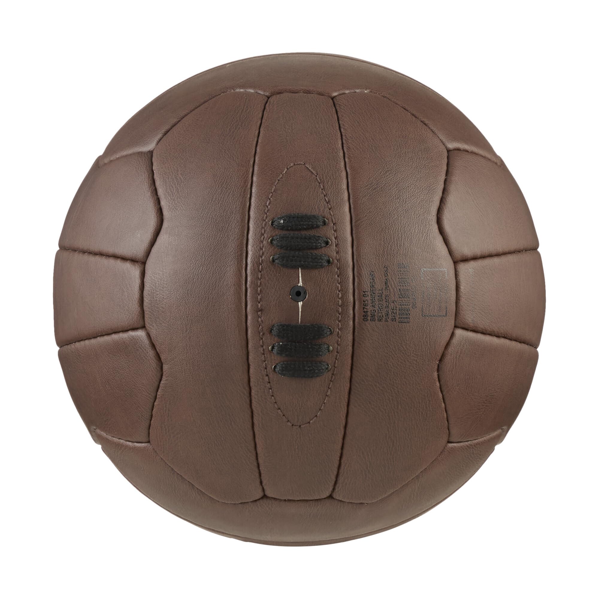 PUMA Retro Lederball „125 Jahre Borussia“ Größe 5 | Borussia Mönchengladbach Jubiläumsball | Fanartikel Sammlerstück, Nostalgie, Leder, Logo