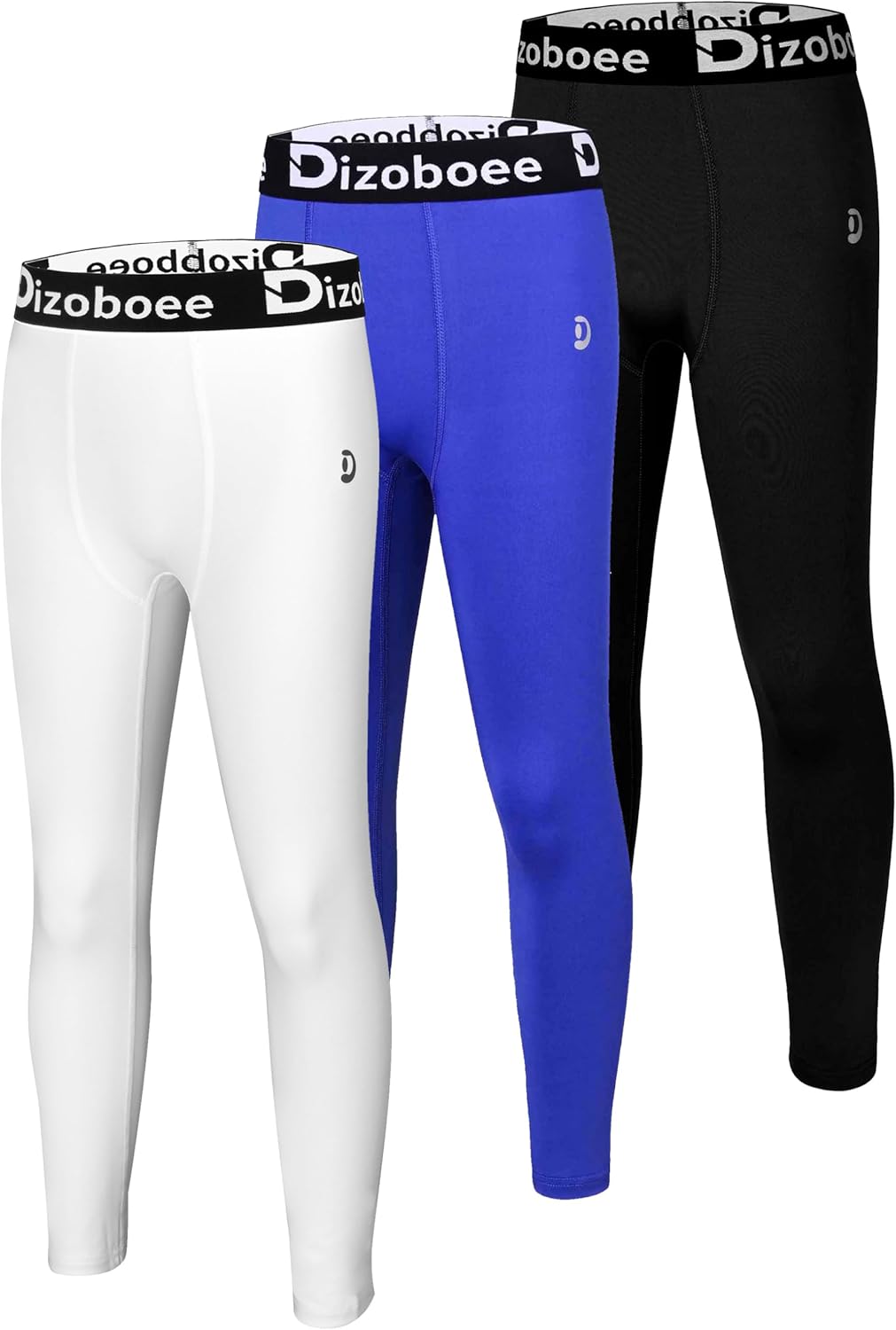 Boys Compression Pants Leggings Tights for Sports Youth Kids Athletic Basketball Base Layer