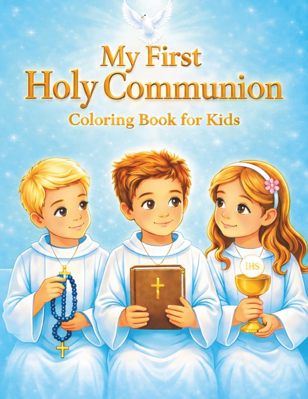 My First Holy Communion: Coloring Book for Kids