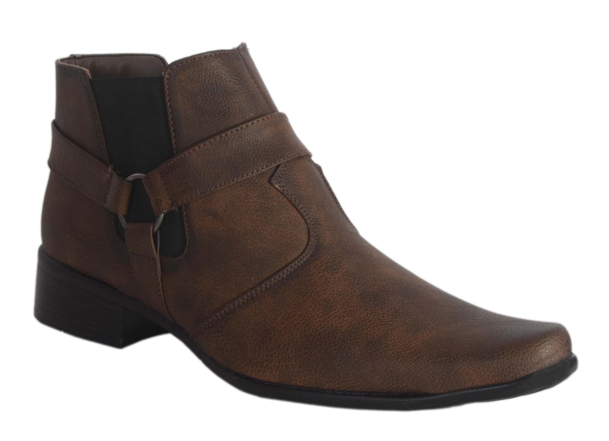 mens Boots Mid Top Ankle Zipper Ankle Boot, Black, Brown, Tan, Shoes-image-13