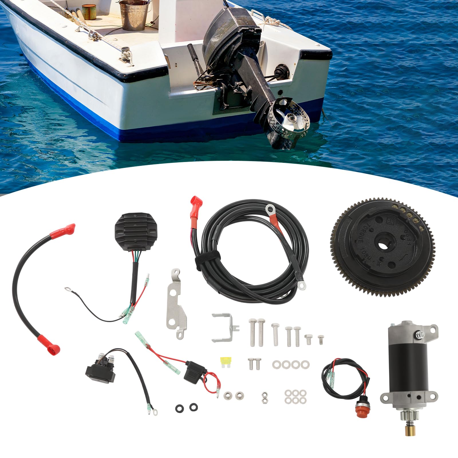 Switch per volano motore, kit di avviamento elettrico, per GX340 11PS GX390 13PS