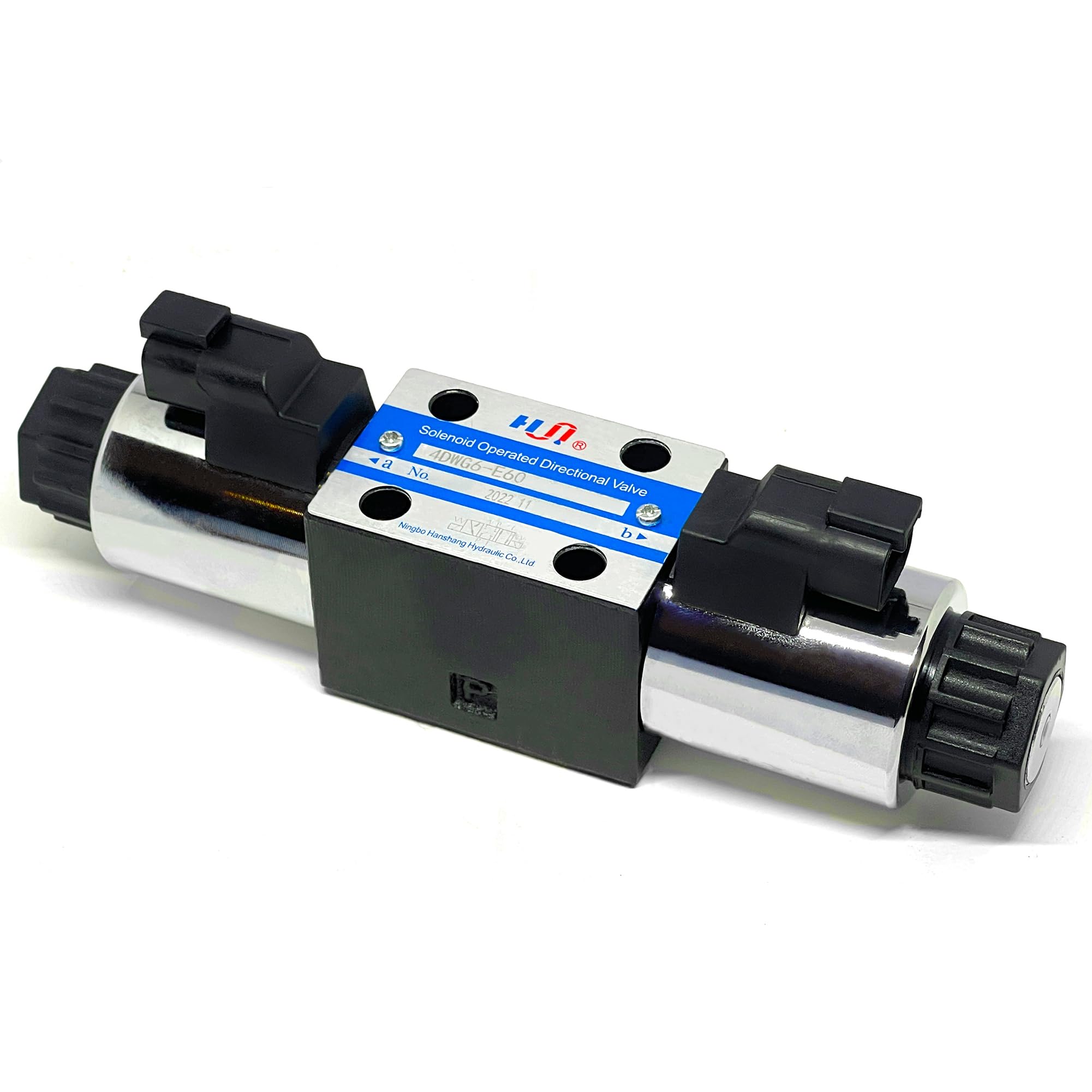 4WE6 D03 (NG6) Size-6 DC 24V DT Deutsch DT06 Connector 24VDC 2 Pin 2-way Solenoid Valve