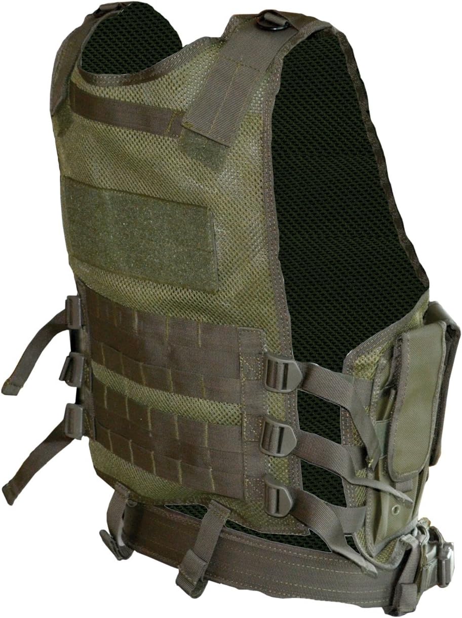 SNIPER Tactical Molle Vest, Choice of 5 Colors (Olive Drab)