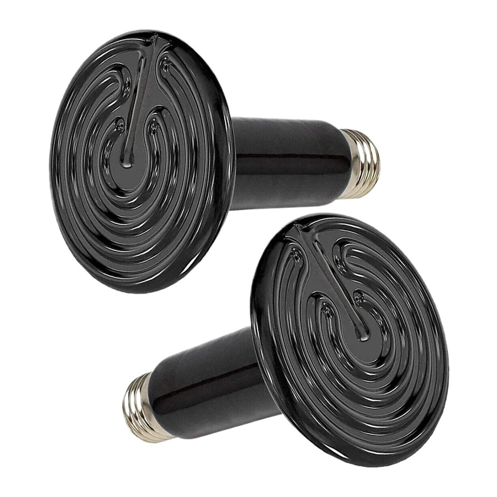 2 Pz Lampada Riscaldante In Ceramica Lampadina Di Calore A Infrarossi For Rettili Pollame Da Cova Anfibi Terrari Fonte Invernale E27 200 W Mantieni Il Cibo Fresco