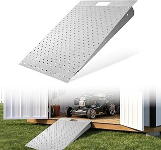 Kryonix Shed Ramp for Lawn Mower, 1000LBs Heavy-Duty Capacity Shed Loading Ramp, 29" L