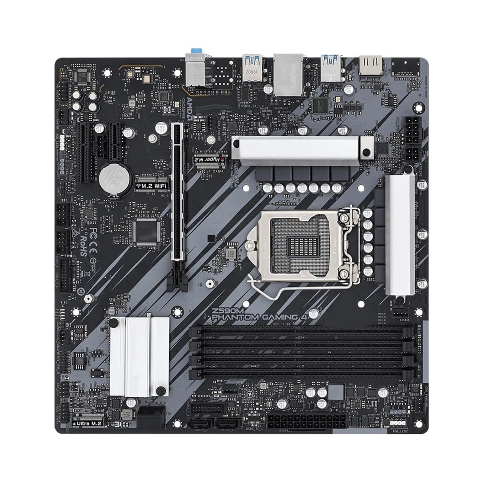scheda madre Fit For ASRock Z590M Phantom Gaming 4