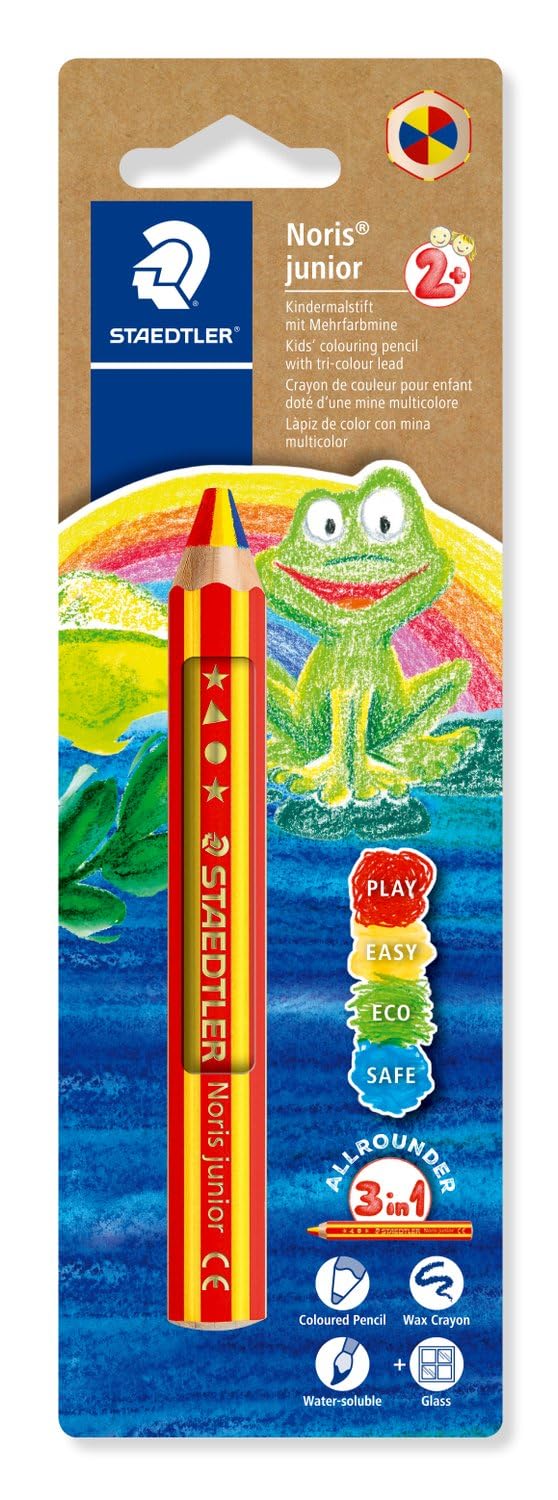 STAEDTLER Noris Junior BK Colouring Pencil, 100% PEFC