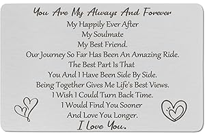 Gifts for Husband, Boyfriend Gifts, Birthday Card for Husband, Anniversary Wife Gifts