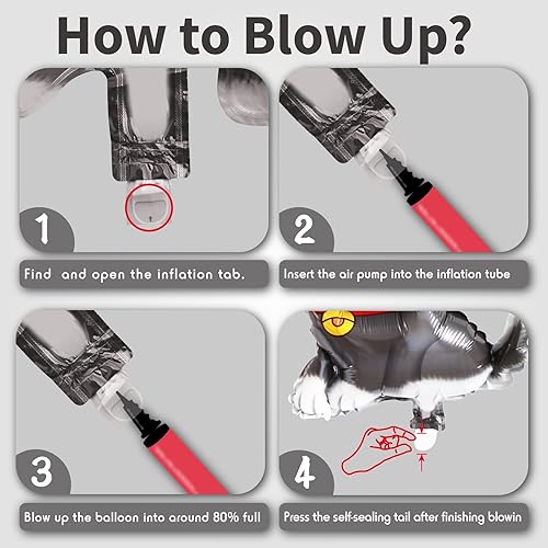 Miniatura 3 de Globos de hueso de perro con estampado de patas de perro para decoración de cumpleaños de cachorrosuministros de fiesta de cumpleaños de perro