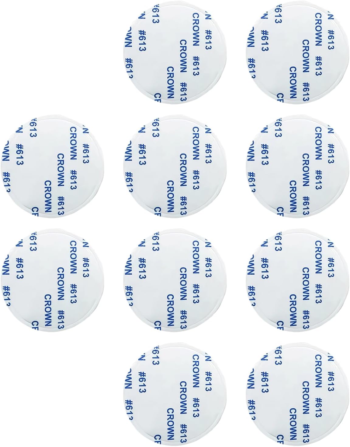 Bottone 10pcs Waterproofed Double Sided Stickers Smartwatch Bezel Strong Adhesive for Easy Installation Smartwatch Bezel Adhesive