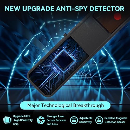 Miniatura 3 de Detectores de cámara oculta, detector anti espía, detectores de errores, detector de rastreador GPS para automóviles, detector de infrarrojos,