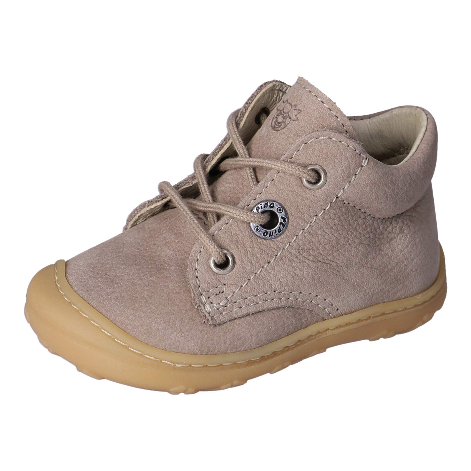 RICOSTA Jungen und Mädchen Lauflernschuhe Cory von Pepino, Schmal - für schmale Füße geeignet (WMS),Grau (kies) (650), 23 EU