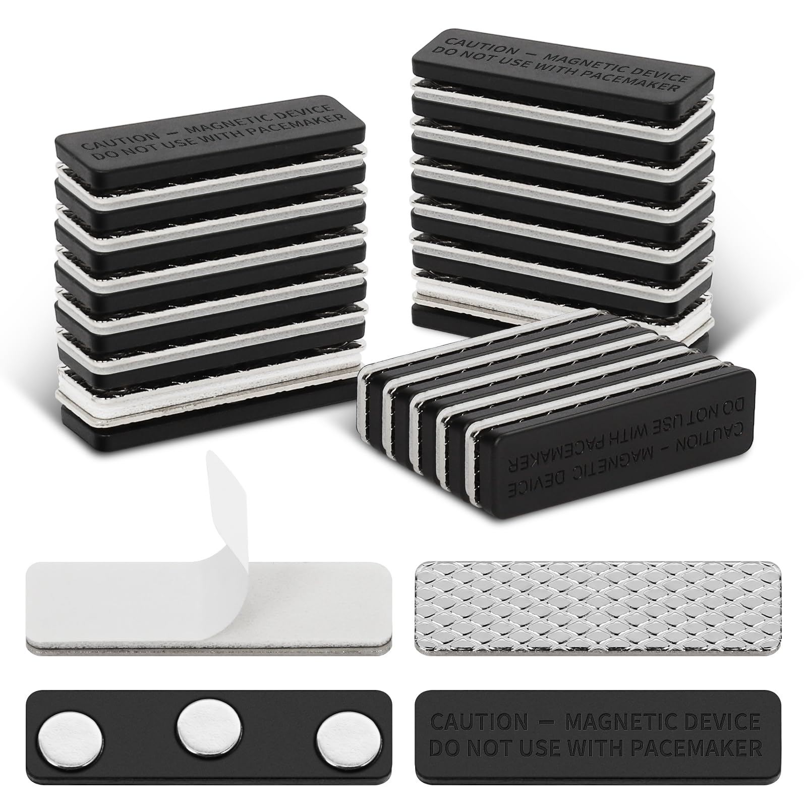Curtain Magnets Closure, Kaluofan 20Pairs Blackout Blind Accessory Magnets