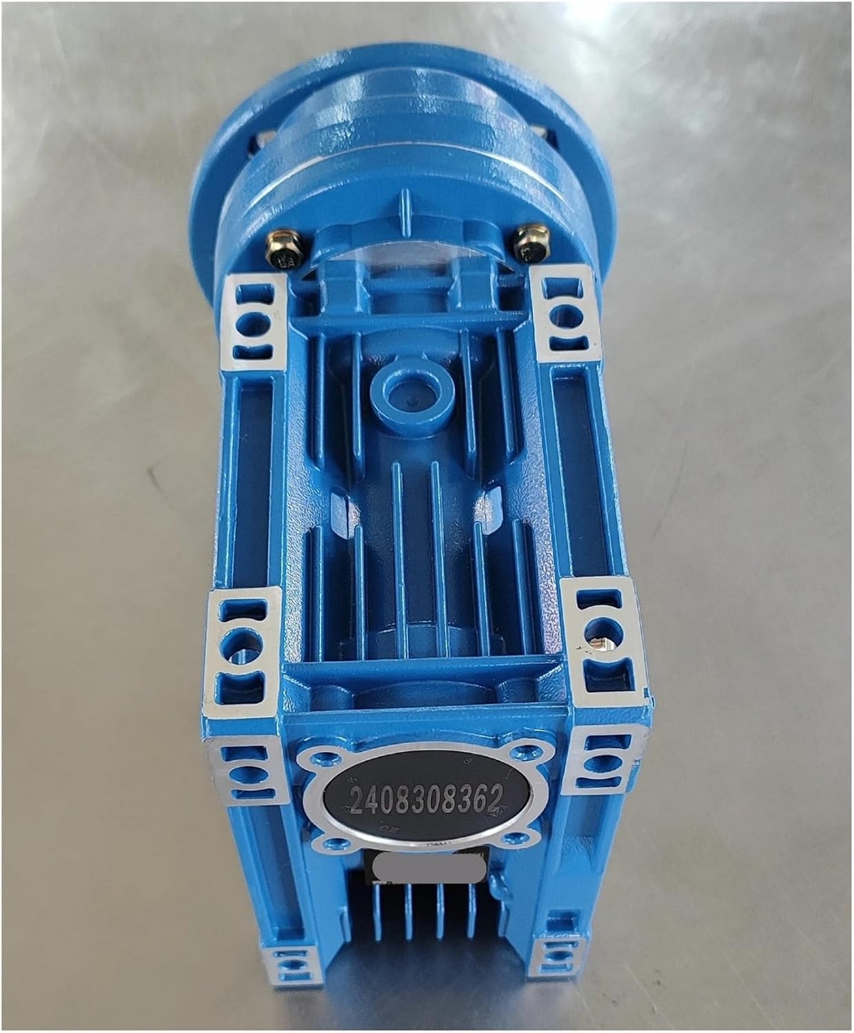 Double -Stage Worm Gear Reducer NMRV63+CYPC51 Input 14mm /71B5 Speed Ratio 100:1 Output Hole 25mm