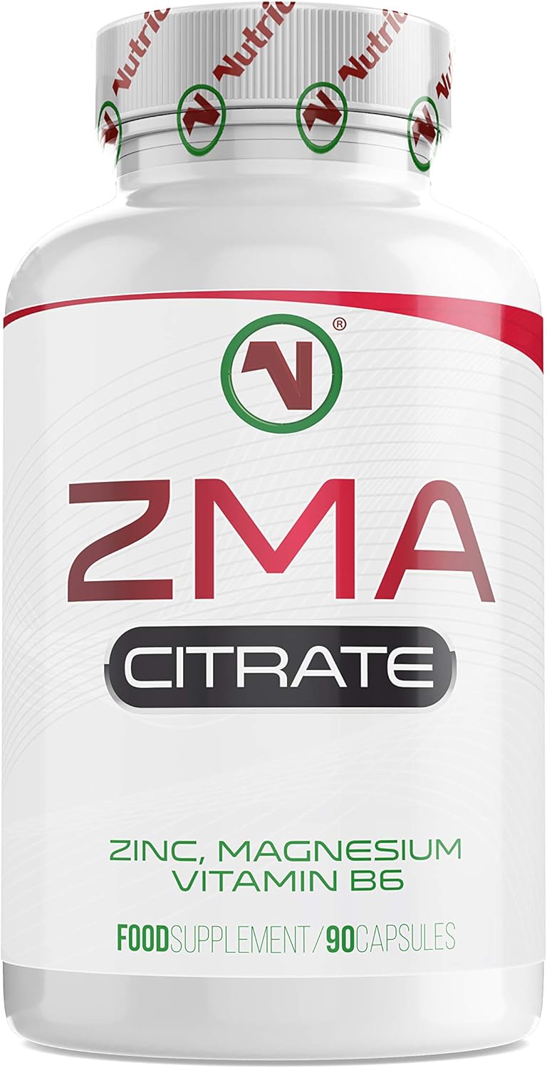 ZMA N500 Zinc, Magnesium, Vitamin B690 Capsules 30 Days Supply