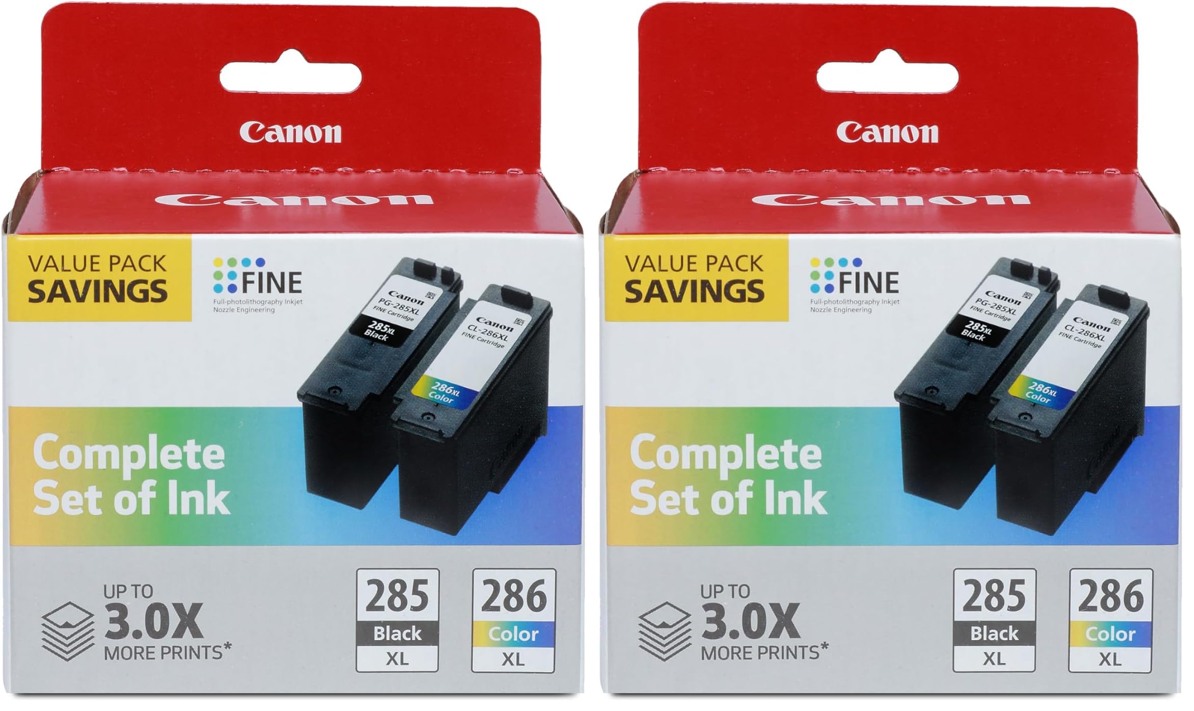 Amazon.com: Canon PG-285 XL/CL-286 XL Genuine Ink Value Pack (2