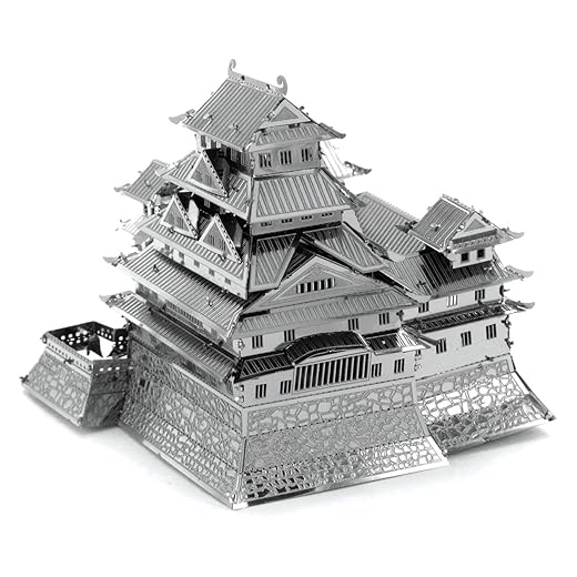 Fascinations Metal Earth Himeji Castle 3D Metal Model Kit