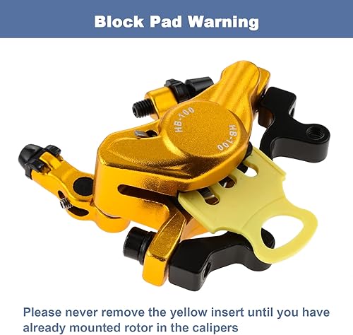 Miniatura 4 de HB-100 Line Pulling Pinzas de freno de disco hidráulicos, frenos de disco mecánicos para MTB, bicicleta de montaña, bicicleta eléctrica y bicicleta