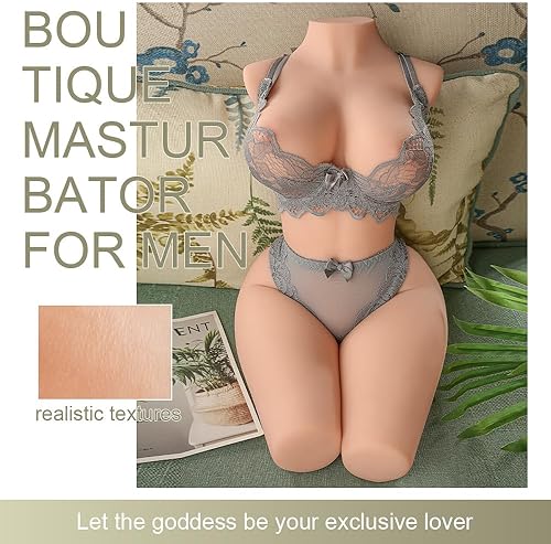 Miniatura 2 de Maniquí de torso femenino realista, muñeca novedosa para adultos, cuerpo completo, realista (20.32 libras)