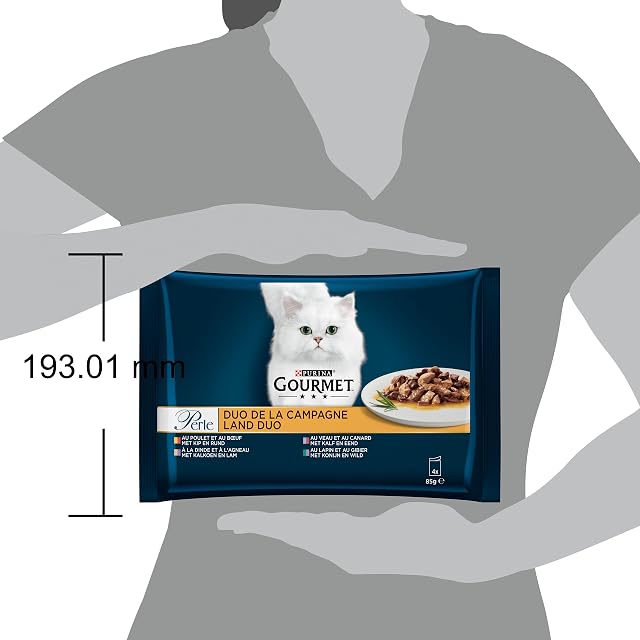Foto 4 de 8 de GOURMET - Dúos de Carne: Pollo, Ternera, Pavo-Cordero, Ternera, Conejo, jabalí, 4 x 85 g, 12 Piezas