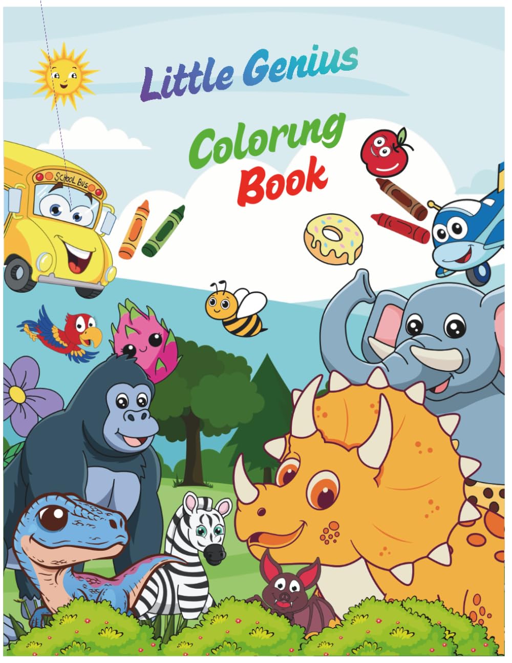 Little Genius: Coloring Book