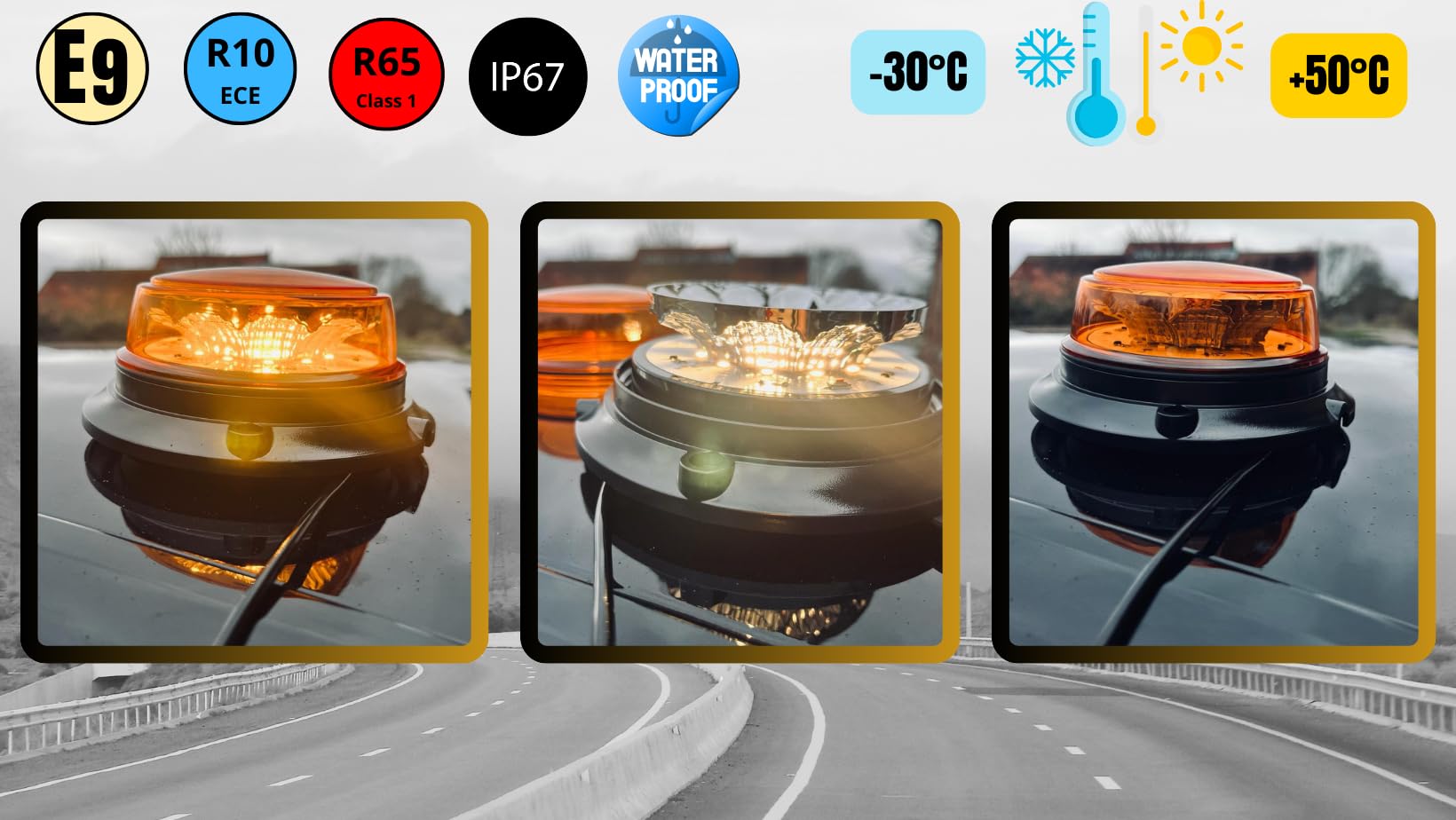 Luci Per Camion E Trattori Set 2 Luci LED Segnalazione - 4 - Foto 5