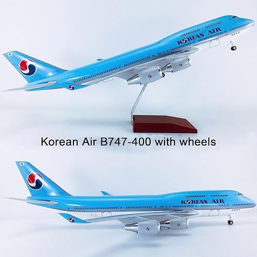 Miniatura 9 de 18.51160 Scale Model Airplane Korea A380 Model Jet Collectibles Resin Plane Models with Wheels Diecast for Collection Gift Ornament (Color  LED